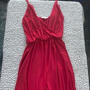 Red jumpsuit for any occasion